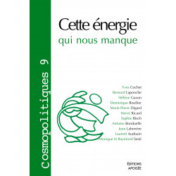 Cosmopolitiques n° 9 - Cette énergie qui nous manque