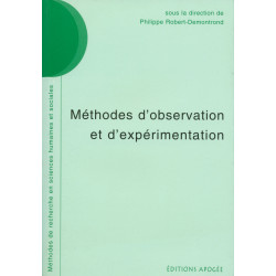 Méthodes d'observation et...