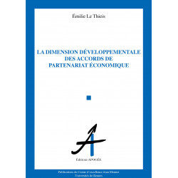 Dimension développementale des accords de partenariat économique (La)